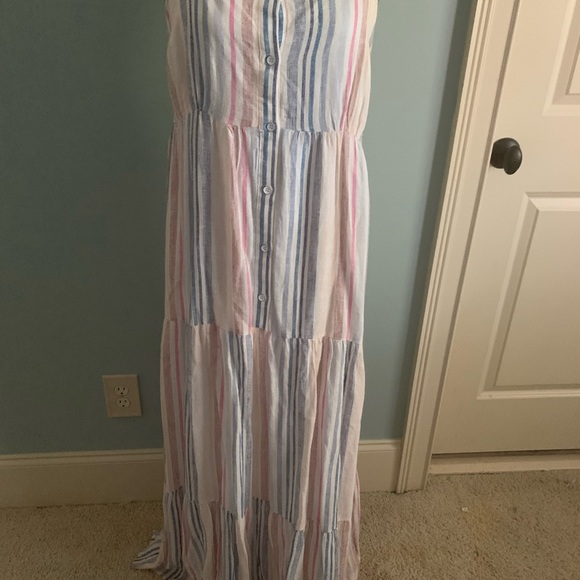 Splendid Linen blend maxi dress - Picture 3 of 5